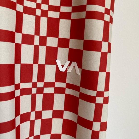 RVCA Checkerboard print leggings S - Picture 2 of 5